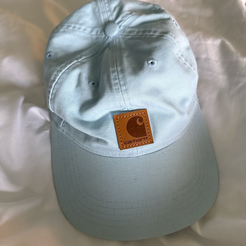 Carhartt Light Blue Cap with Adjustable Strapback